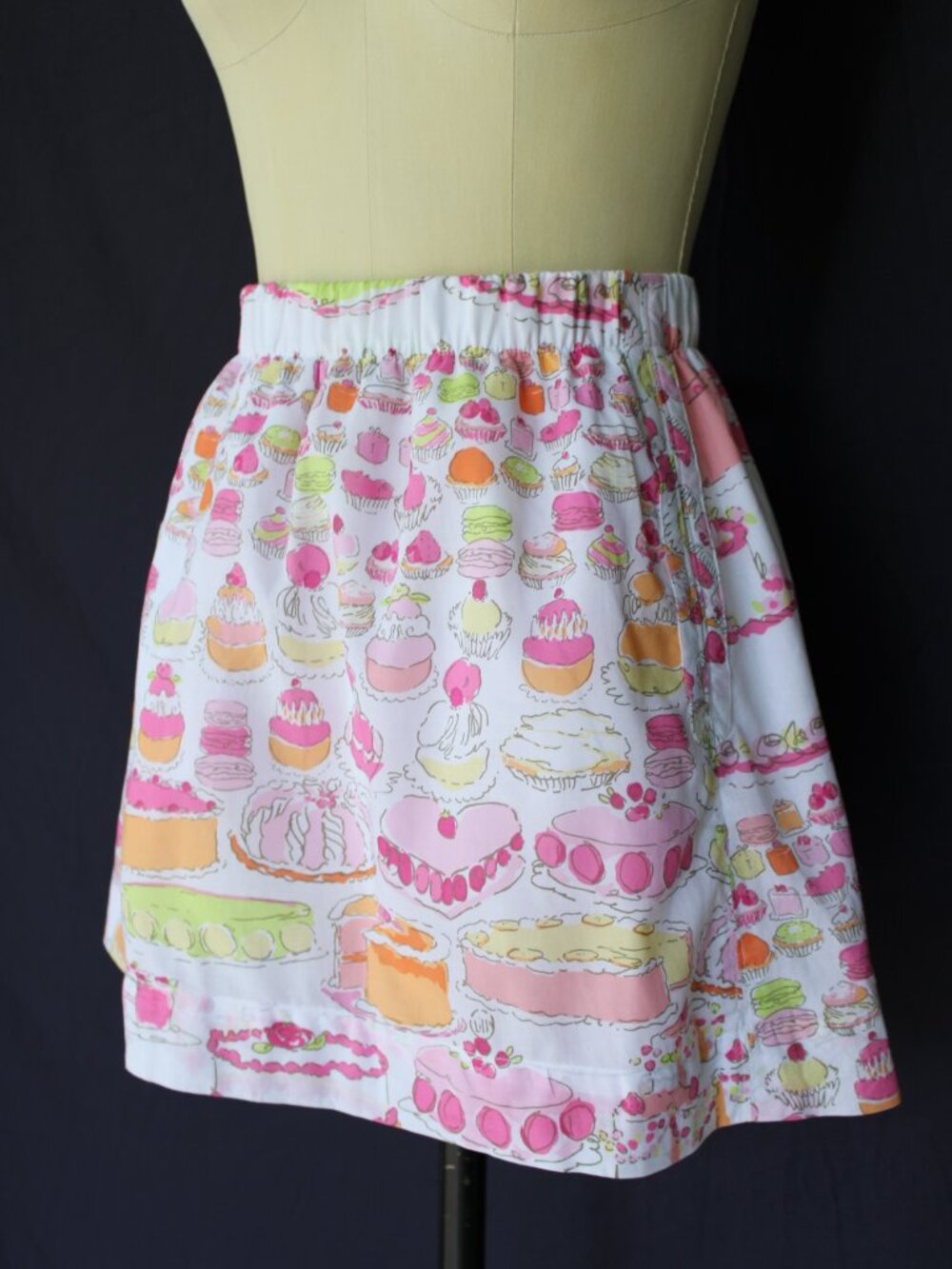 Lilly Pulitzer let them eat cake Cissy mini dress skirt rare S - Picture 6 of 10